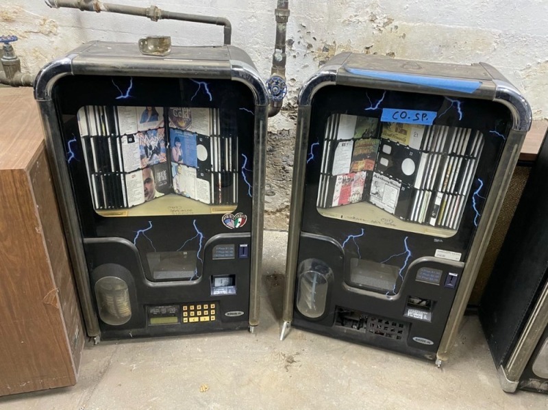 Pair of Rowe Wallmount Storm Jukeboxes