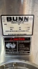 Bunn-Omatic Coffee Machine with 2 top pot warmers - 2