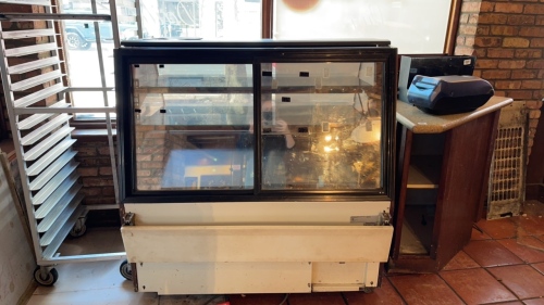 Refrigerated Display Case on wheels
