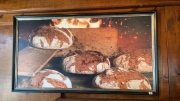 Large Framed Bread Picture