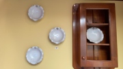 4 Decorative Glass Bowls Wall Decor