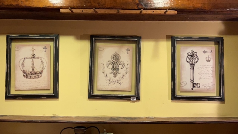 3 Decorative Framed Pictures