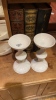 2 Ceramic Candle Holders - 3