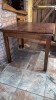 4 Square Wooden Tables - 5