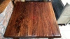 4 Square Wooden Tables - 7