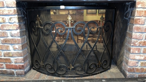 Fire Place Metal Cover