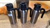 Steel Milk and Creamer Holders & Coffee Dispenser - 2