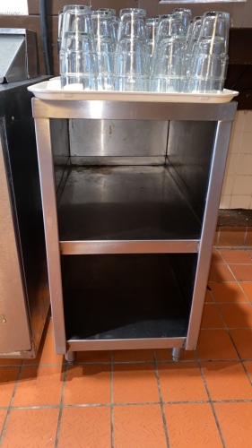 Stainless Steel Shelving Table