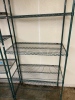 Green Wire Shelving Unit - 2