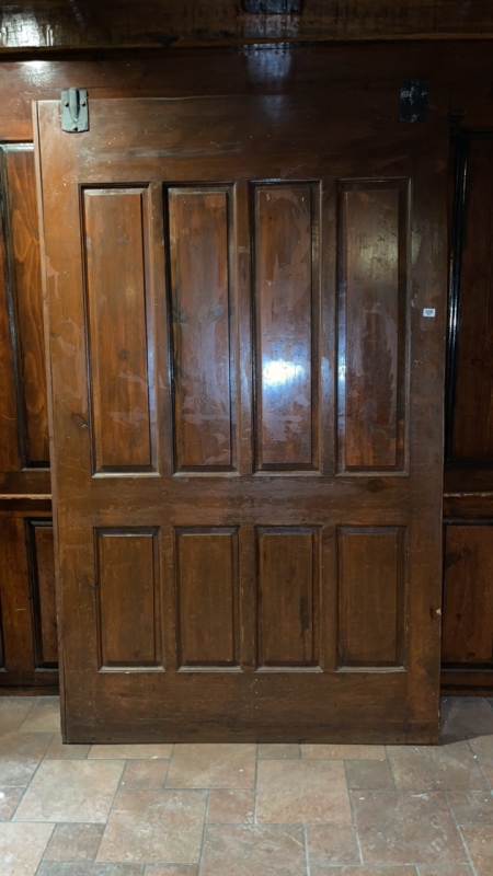 2 Large Wooden Sliding Doors