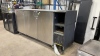 Glastender Refrigerated Bar Cabinet on wheels - 2