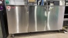 Glastender Refrigerated Bar Cabinet on wheels - 6