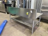 60” Stainless Steel Prep Table - 4