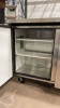 True Refrigeration Stainless Steel Work Top 2 Door Fridge on wheels - 4