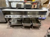 Vollrath ServeWell 4-Well Steam Table on wheels - 4