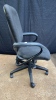 Black Office Chair on wheels - 4