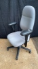 Light Grey Office Chair on wheels - 3