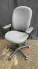 (10) Grey Adjustable Office Chairs on wheels