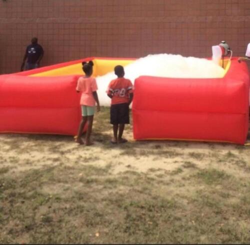 Inflatable Foam Enclosure w/ Foam Dispenser and Concentrate