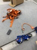 (4) Adult Orange Harnesses - 2