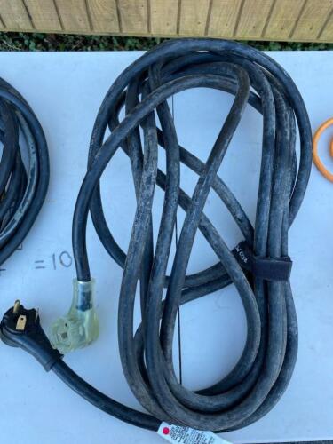 (UL) E217996 Black 3c/10AWG Extension Cord