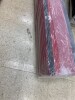 (3) 8ft x 1ft x 1in Pack of Red Floor Mats - 9