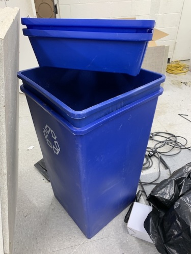 (2) Recycling Bins