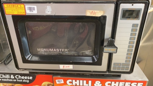 Menumaster Microwave