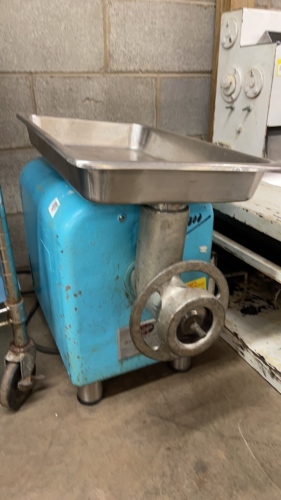 Blue Hobart Meat Mincer 4812