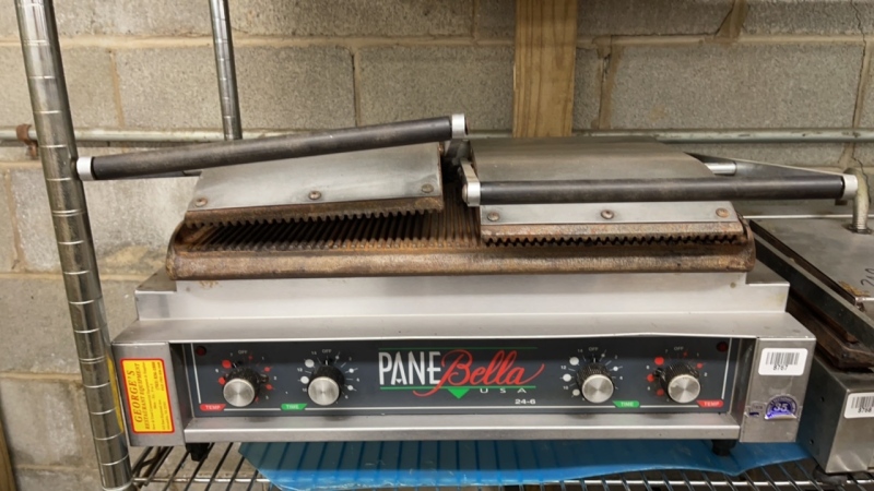 PaneBella Double Commercial Panini Press