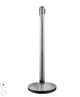 BRAND NEW!! Retractable Stanchion Polished Chrome