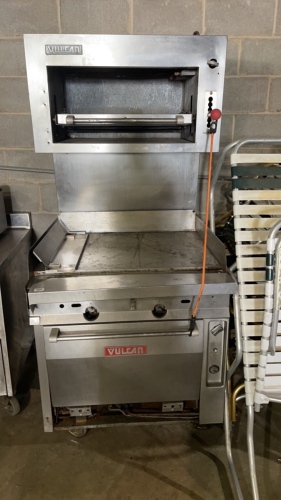 Vulcan Griddle/Oven and Cheese Melter