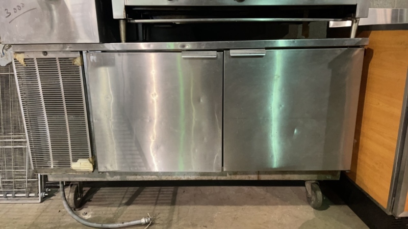 Stainless Steel Refrigeration Unit on wheels