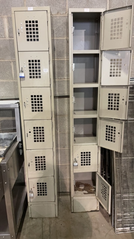 (2) Locker Units