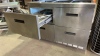 Refrigerated 4 Drawer Prep Station on wheels - 7