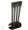 Brand NEW!! Stackable Stanchion Black - 2