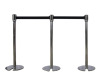 Brand NEW!! Stackable Stanchion Black