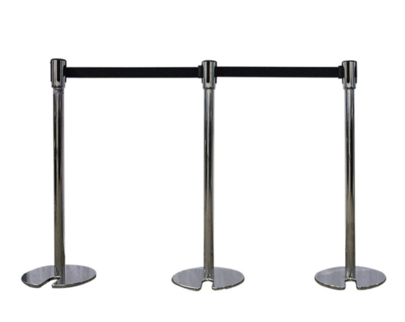 Brand NEW!! Stackable Stanchion Black