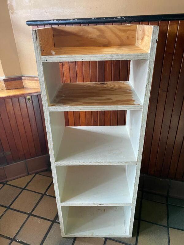 Wood Shelving Unit