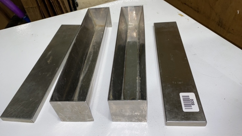 (2) Ateco Rectangular Molds