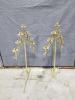 (4) 7 Lite Adjustable Brass Candelabra - 2