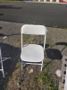 (50) White Folding Chairs