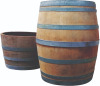 (4) BRAND NEW Palmer Snyder Full, Cut In Half Wine Barrels - 2