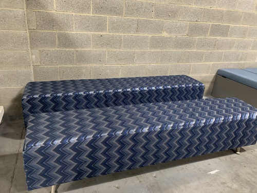 2 Zig Zag Benches