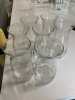 7 Glass Vases