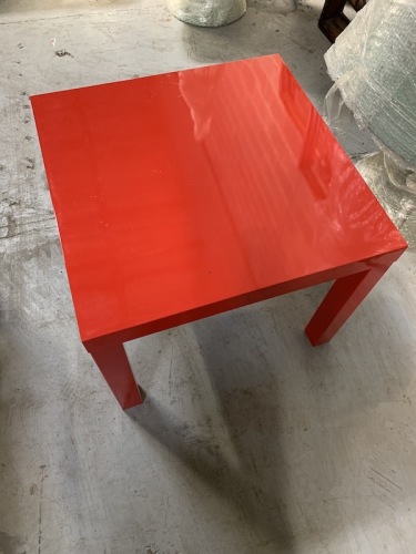 10 IKEA Side Tables - Red