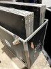 (2) Rolling hard cases contains (6) 3'x3' Stage pieces - 6