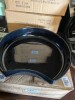 6 Black Melamine Crescent Serving Dishes - 2