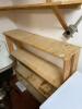 Wood Shelving Unit - 2