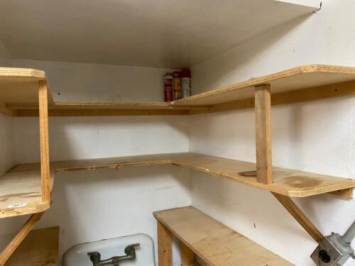 Wood Shelving Unit